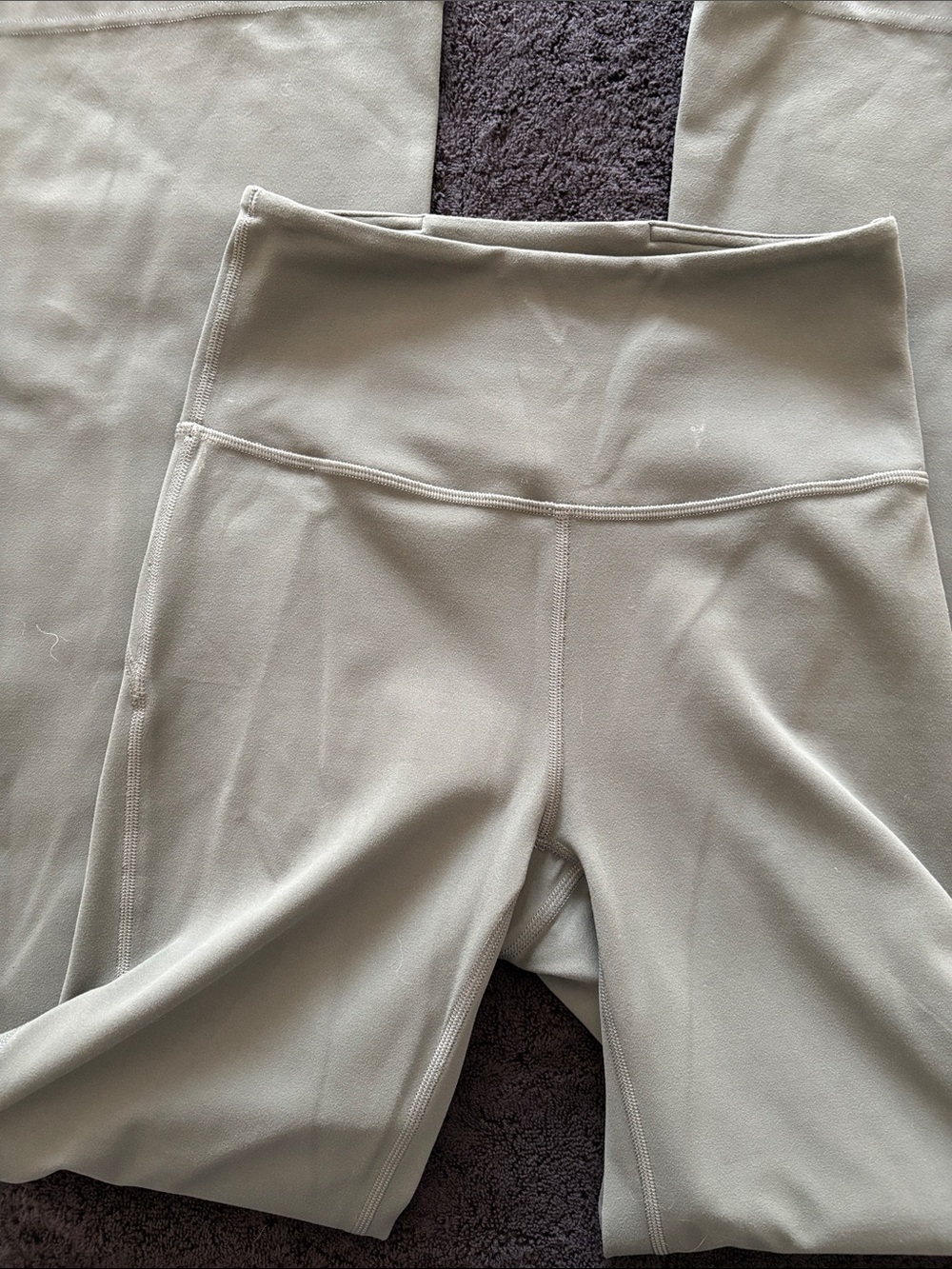 lululemon athletica High-Rise Flair Leggings in Dark Green